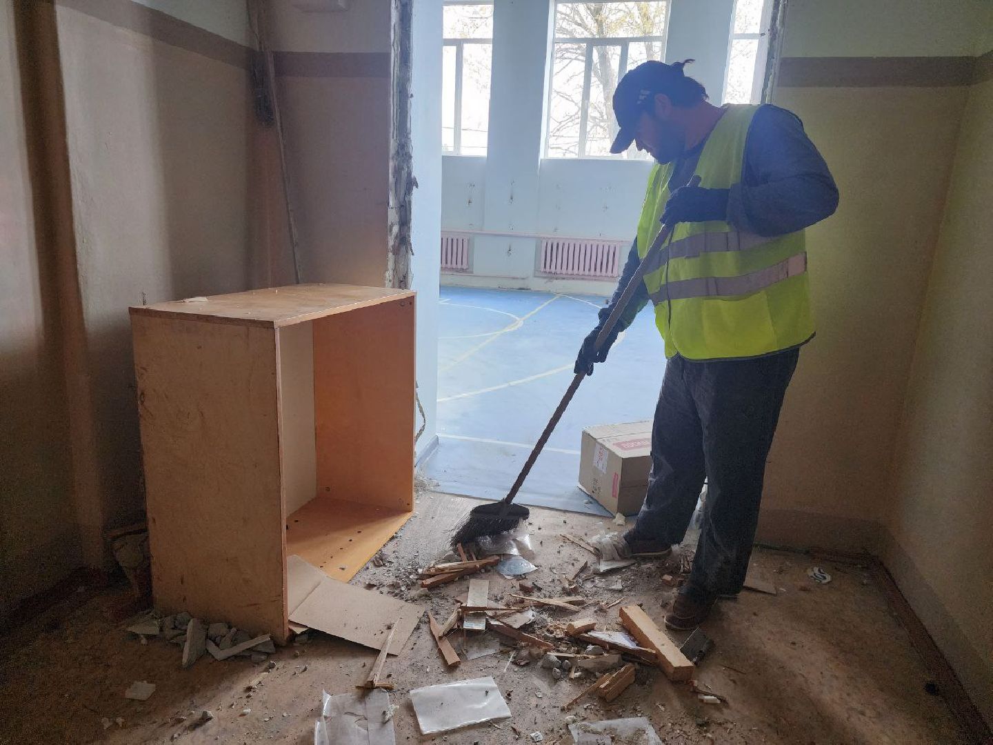 можайск, можайский городской округ, подмосковье, ремонт, капительный ремонт школы, образовательное учреждение, школьники, образование, нацпроект,