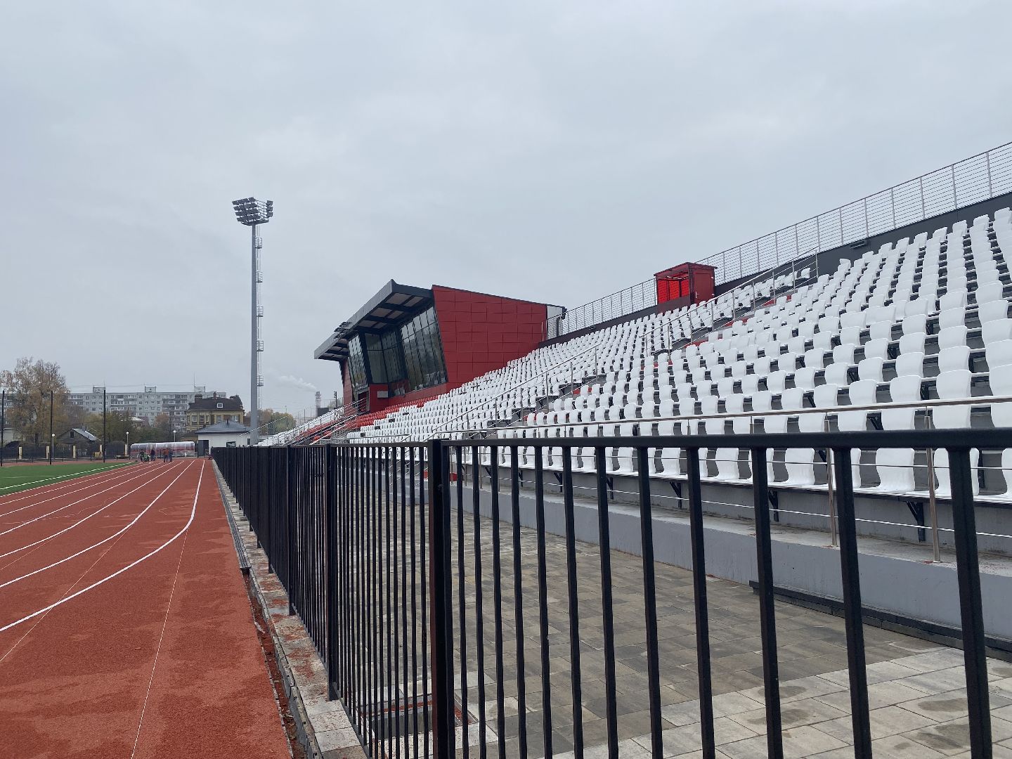 Коломна, стадион авангард, строительство, благоустойство, спорт,