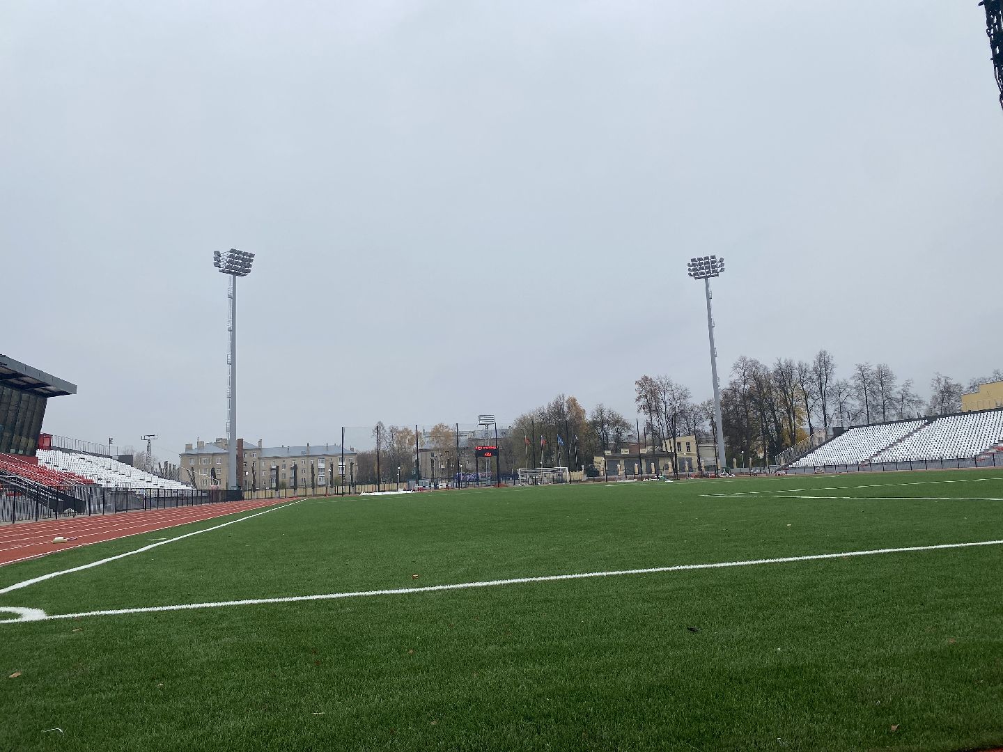 Коломна, стадион авангард, строительство, благоустойство, спорт,