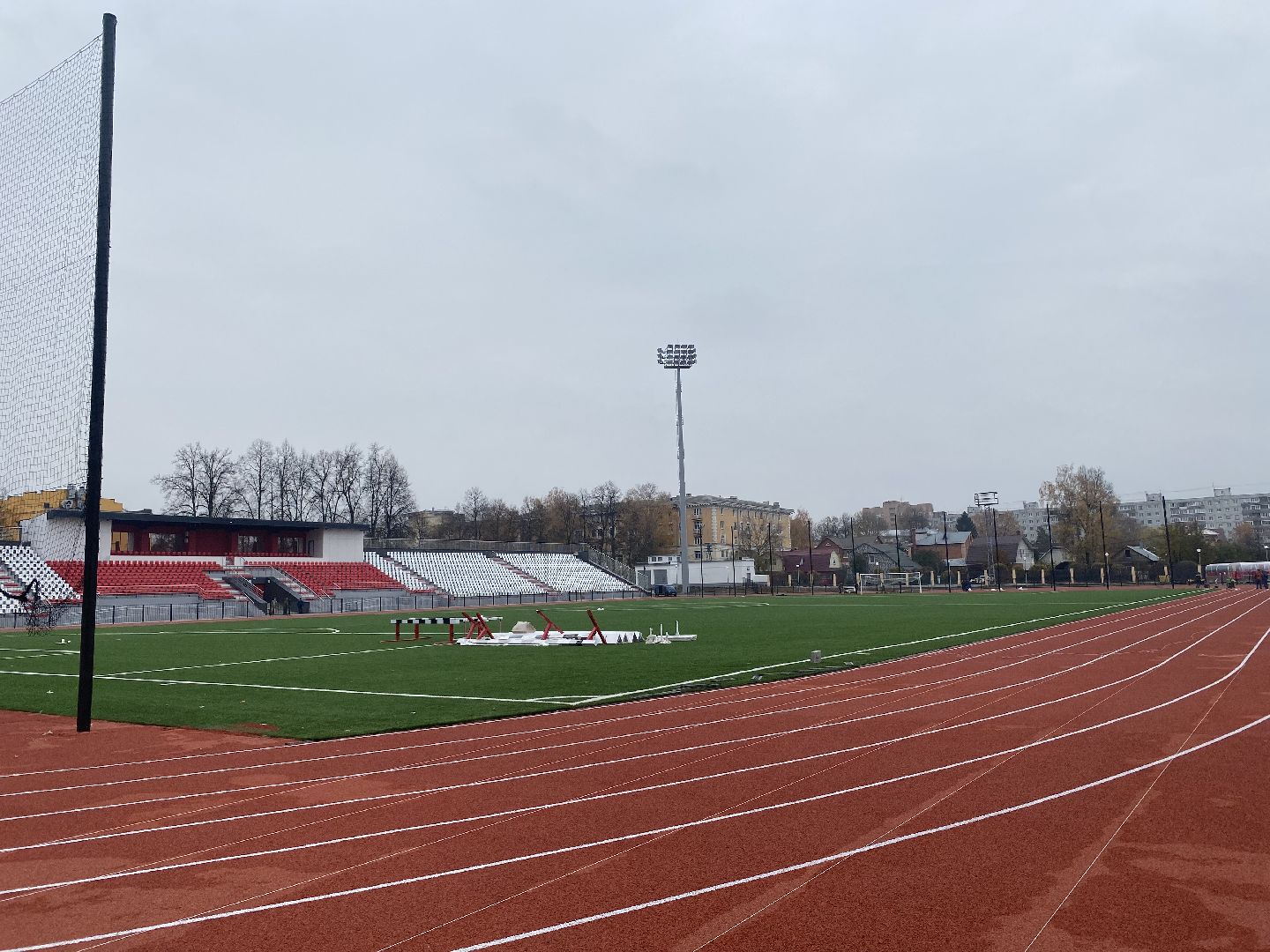 Коломна, стадион авангард, строительство, благоустойство, спорт,