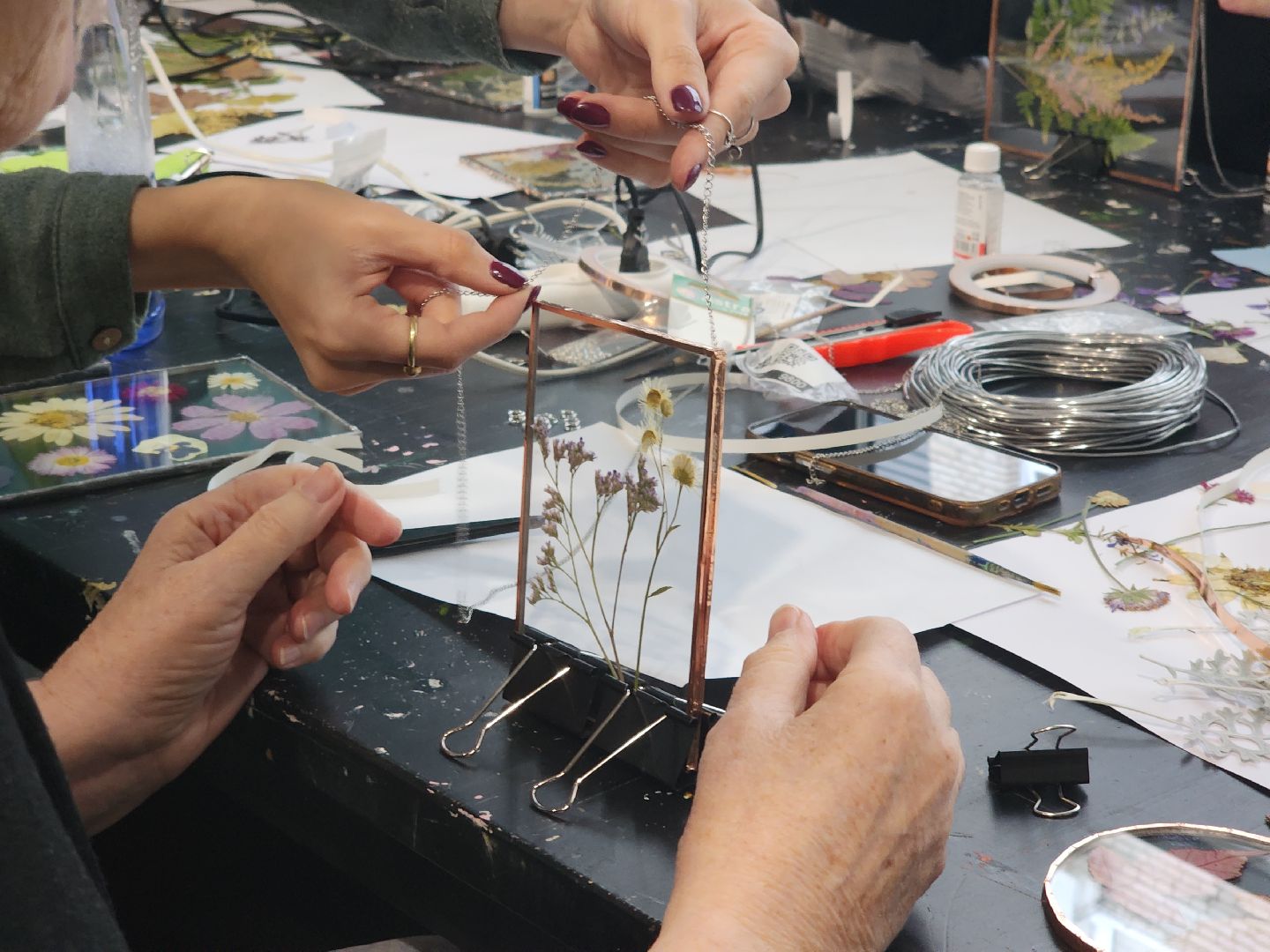 Черноголовка, Мастер класс по гербариям, арт-пространство восход,