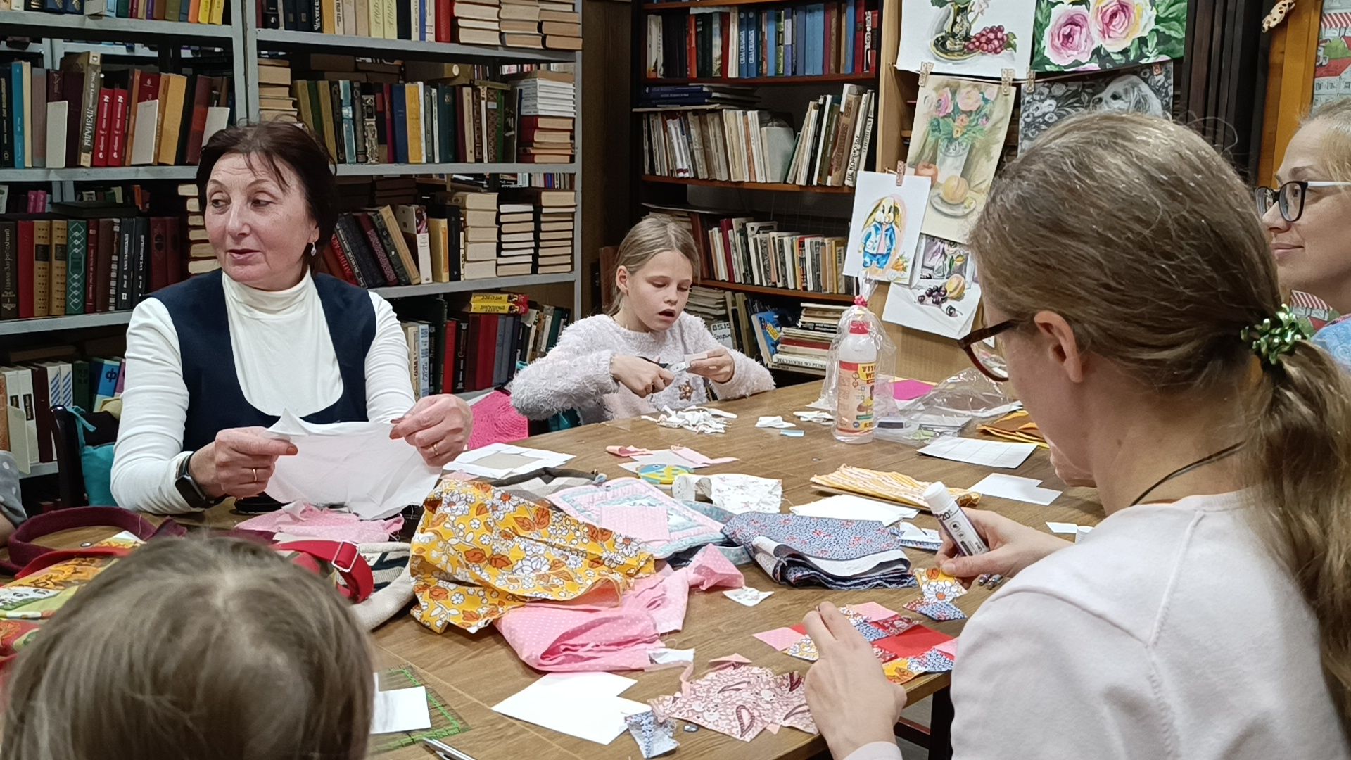 мастер-класс, лобня, лоскутное шитье, библиотека,
