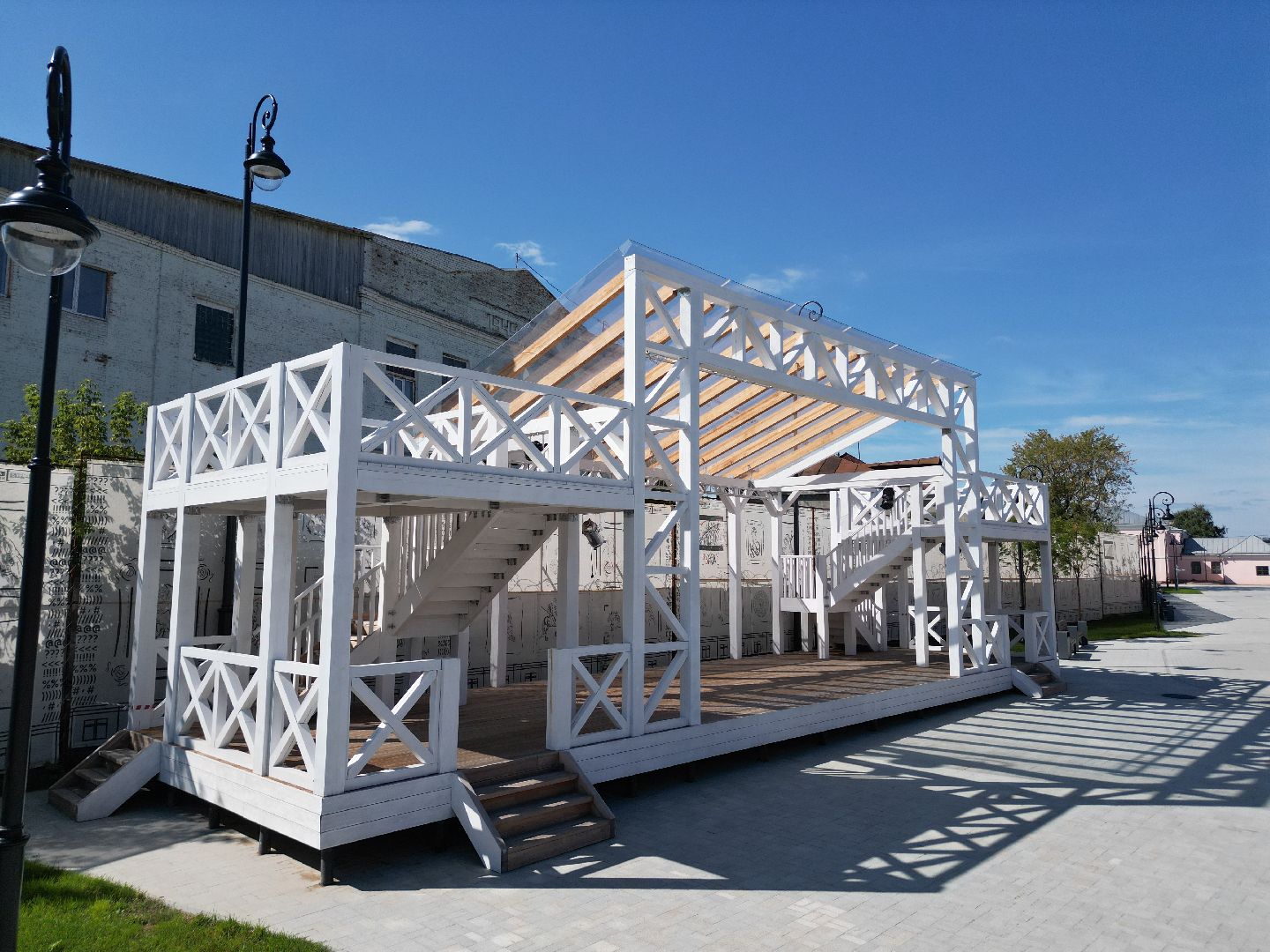 видео с коптера, серпухов, каретный сарай, музей,