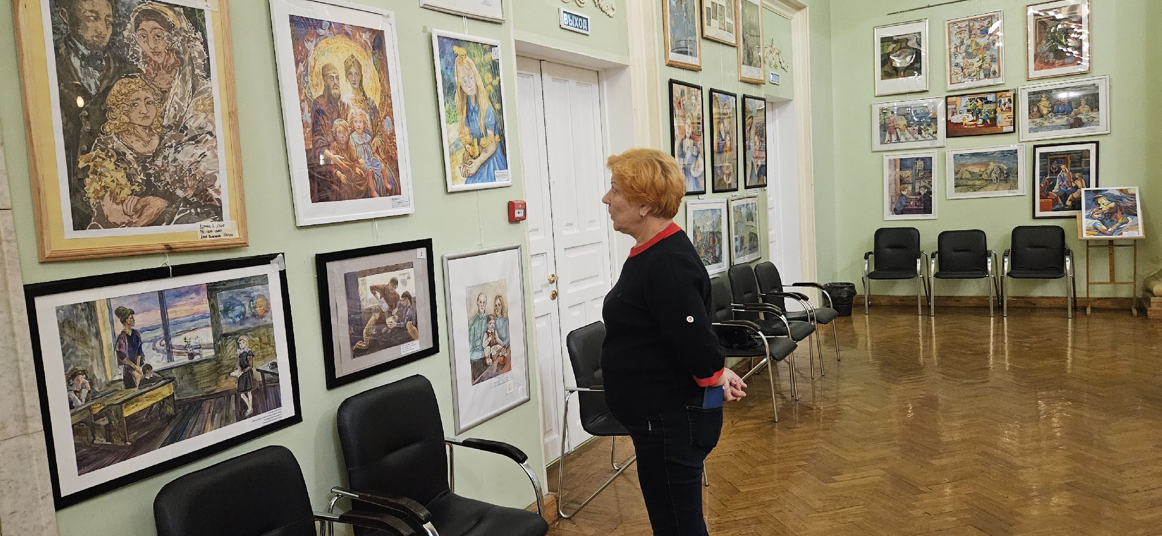 выставка, рисунок, художник, Жуковский,