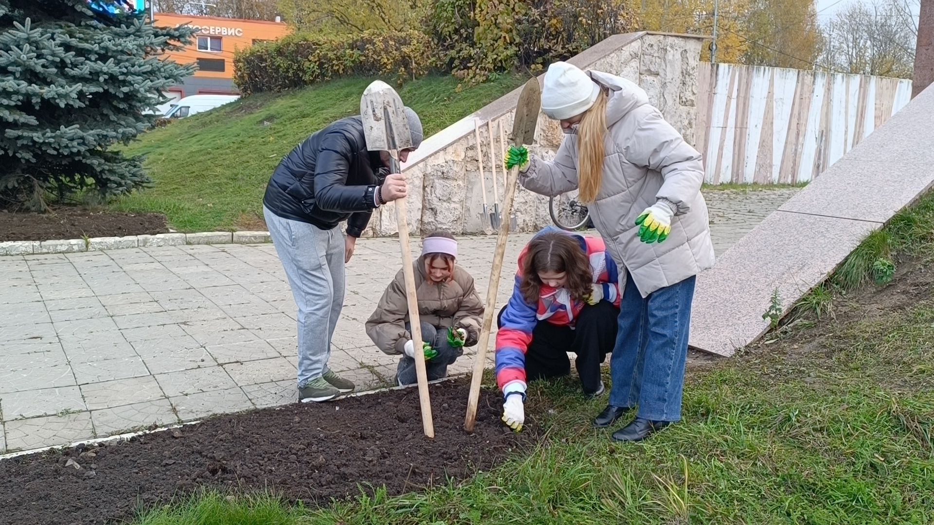 цветы, благоустройство, озеленение, лобня,