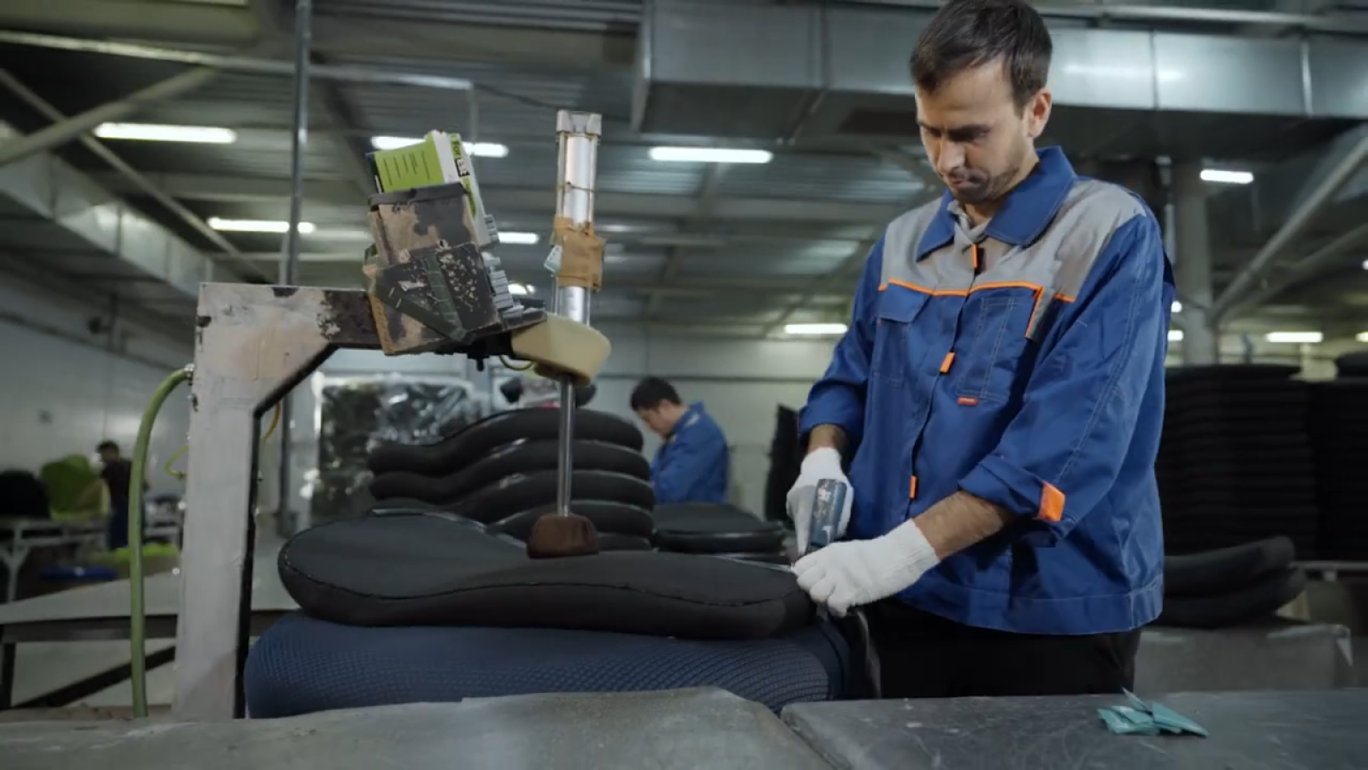 Чехов, фабрика Бюрократ, производство офисных кресел, компьютерные кресла, стулья, мебель, развитие производства,