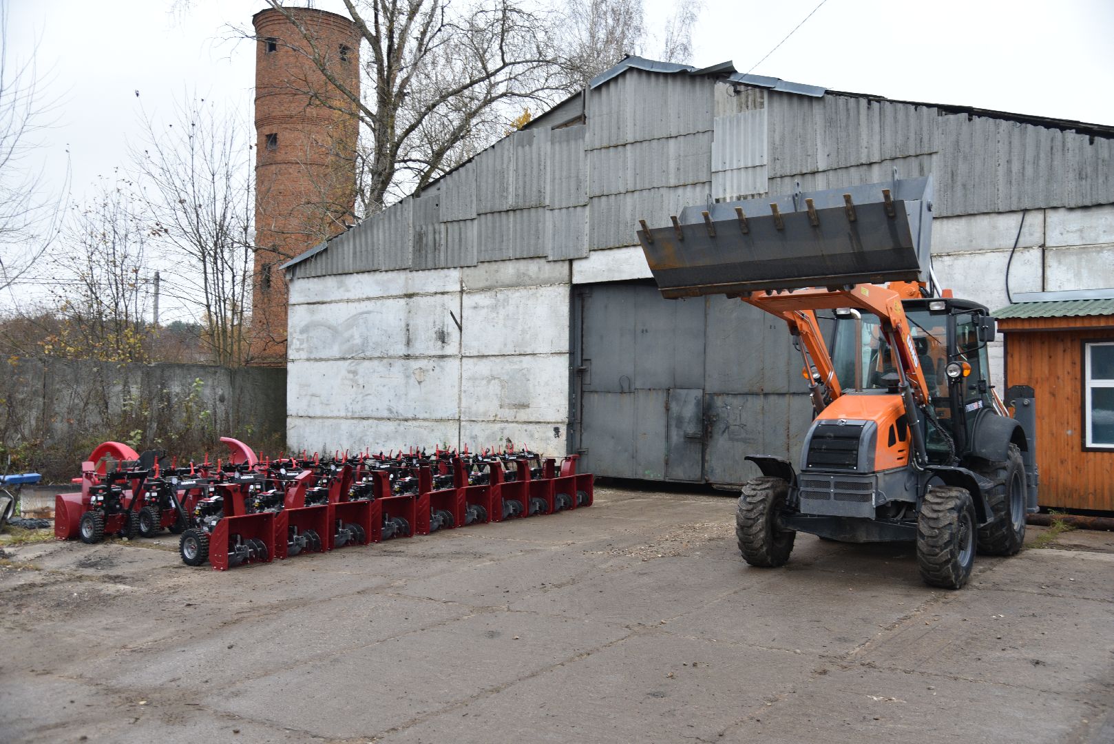 лотошино, благоустройство, новая техника, подготовка к зимнему периоду, губернатор, правительство мо,