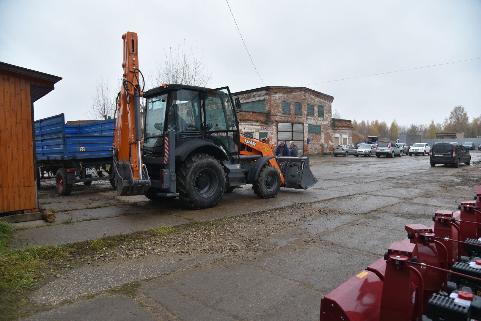 лотошино, благоустройство, новая техника, подготовка к зимнему периоду, губернатор, правительство мо,
