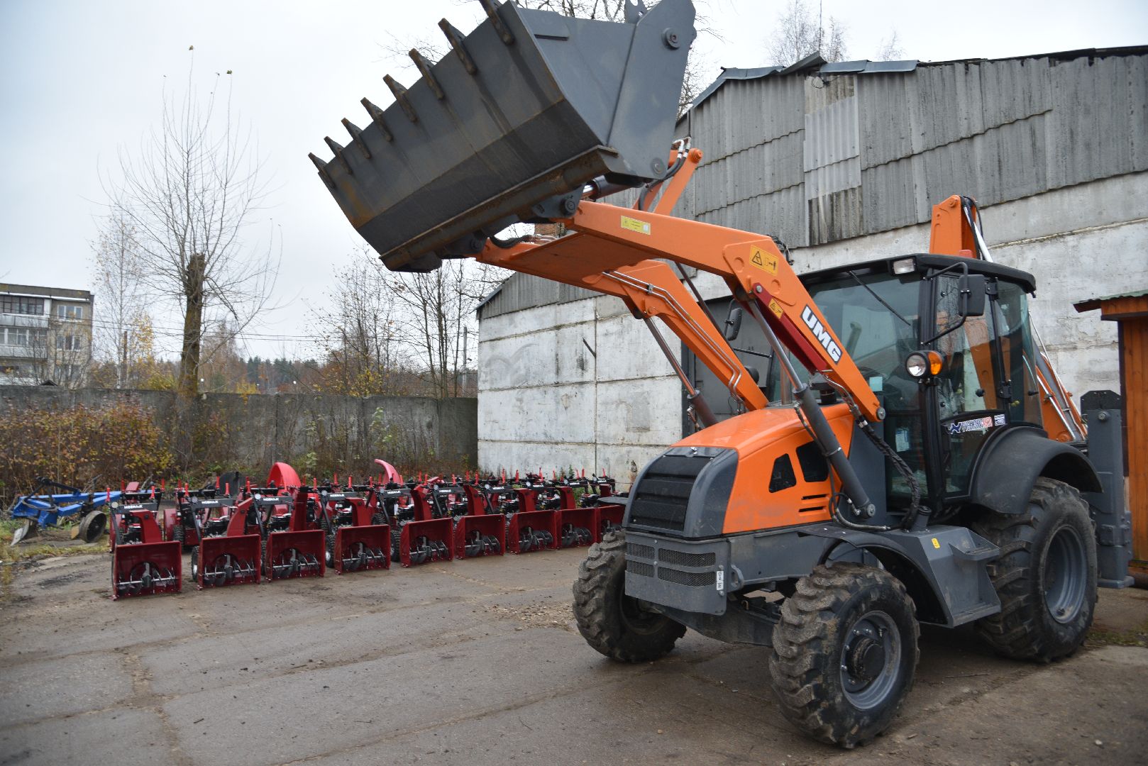 лотошино, благоустройство, новая техника, подготовка к зимнему периоду, губернатор, правительство мо,