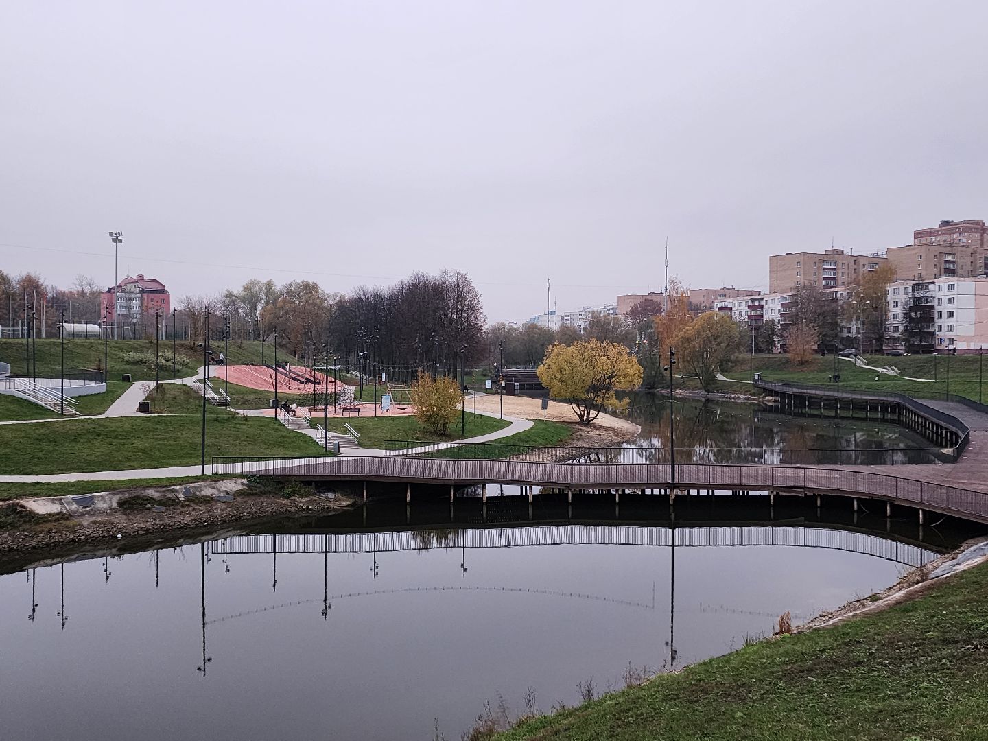 Чехов, река Теребенка, благоустройство набережной, третий этап, реконструкция, зоны отдыха, спортивные площадки, пешеходные дорожки,