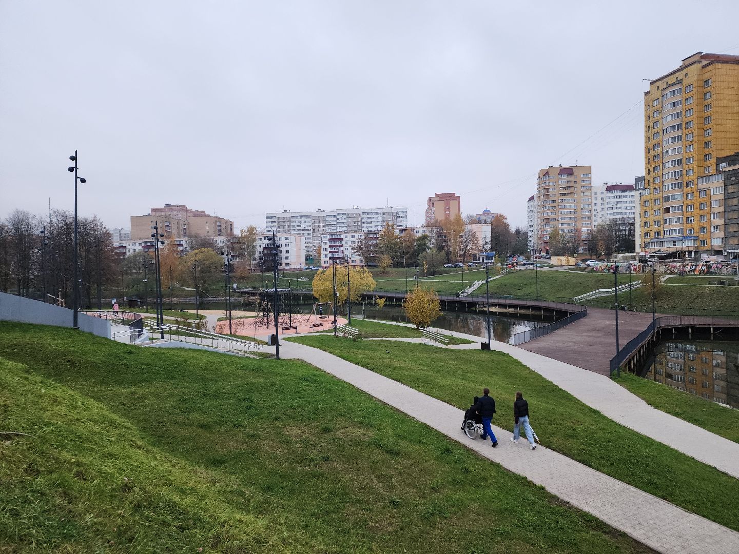 Чехов, река Теребенка, благоустройство набережной, третий этап, реконструкция, зоны отдыха, спортивные площадки, пешеходные дорожки,