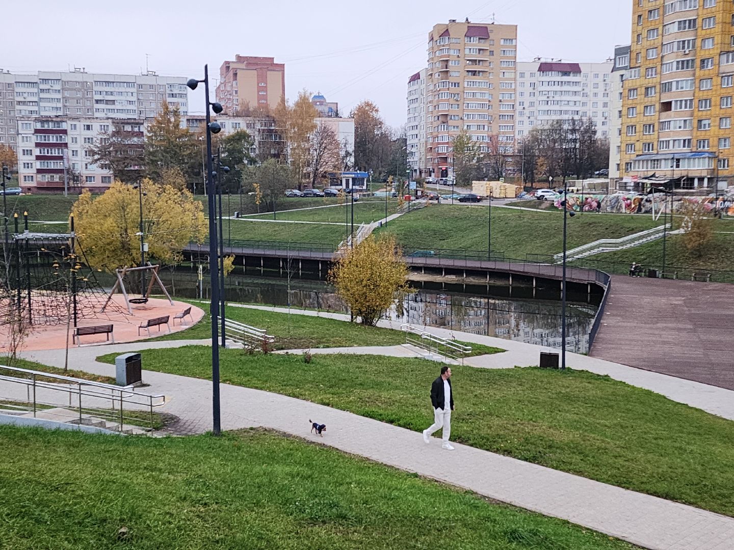 Чехов, река Теребенка, благоустройство набережной, третий этап, реконструкция, зоны отдыха, спортивные площадки, пешеходные дорожки,