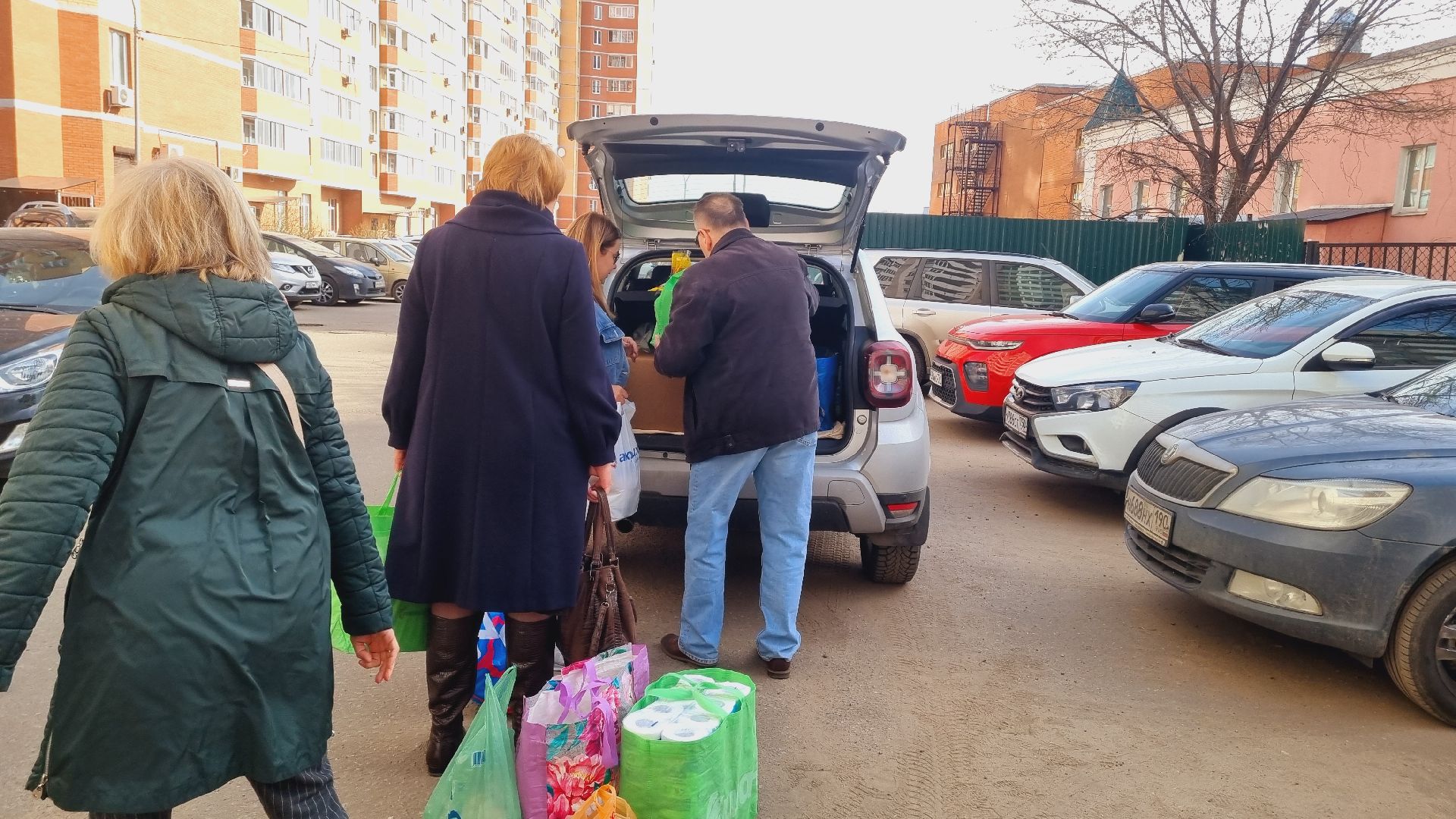 Подмосковье, Ивантеевка, волонтёры, спецоперация