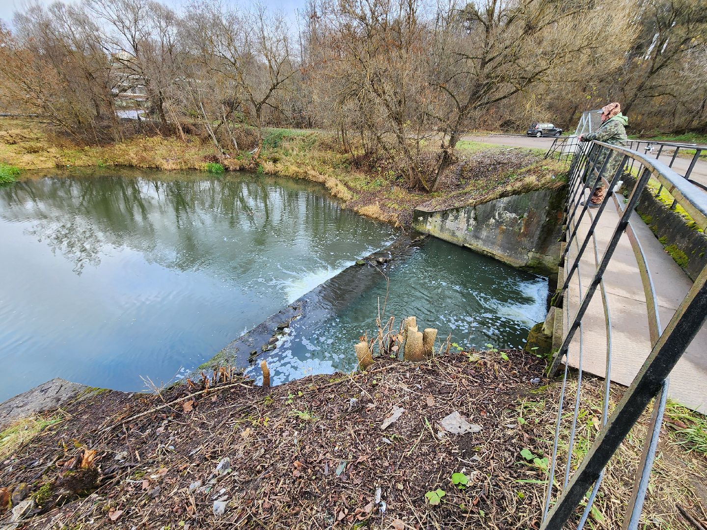 одинцово, Назарьево, плотина, река, капитальный ремонт,