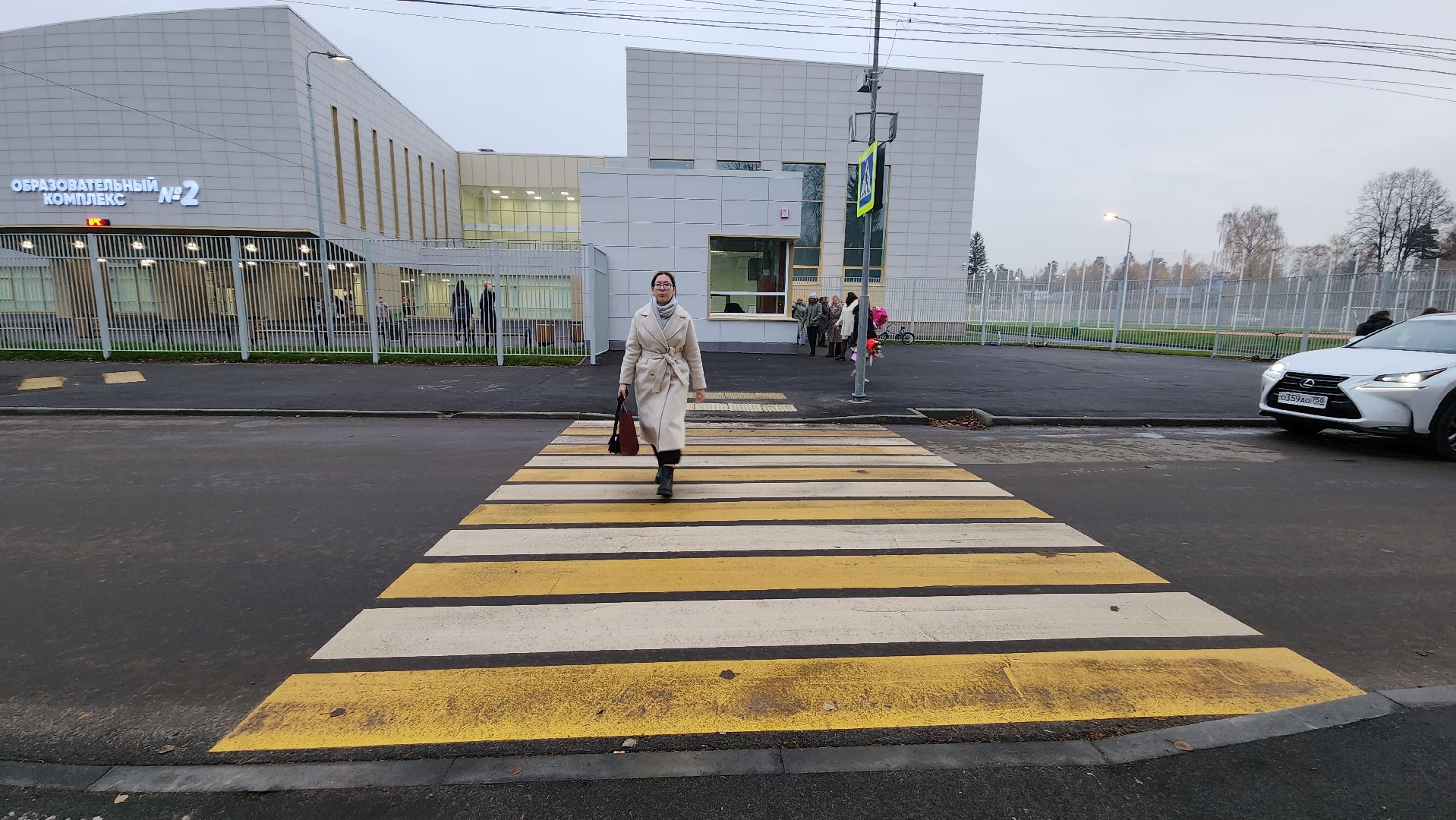 пушкинский, заветы ильича, ремонт дорог, безопасное движение, школа 2, школьники, светофор у школы, дорожная разметка, ограждение,лежачие полицейские,