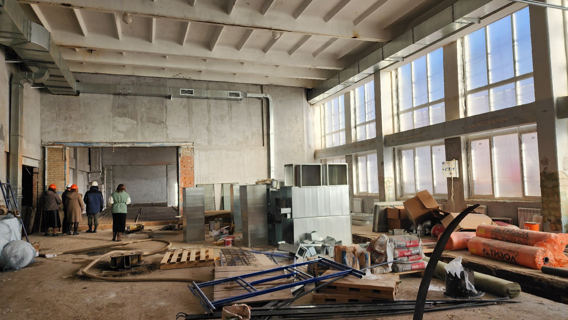 Бронницы, Ремонт автомобильно-дорожного колледжа, Ремонт мастерских в АДК, Капремонт мастерских колледжа,