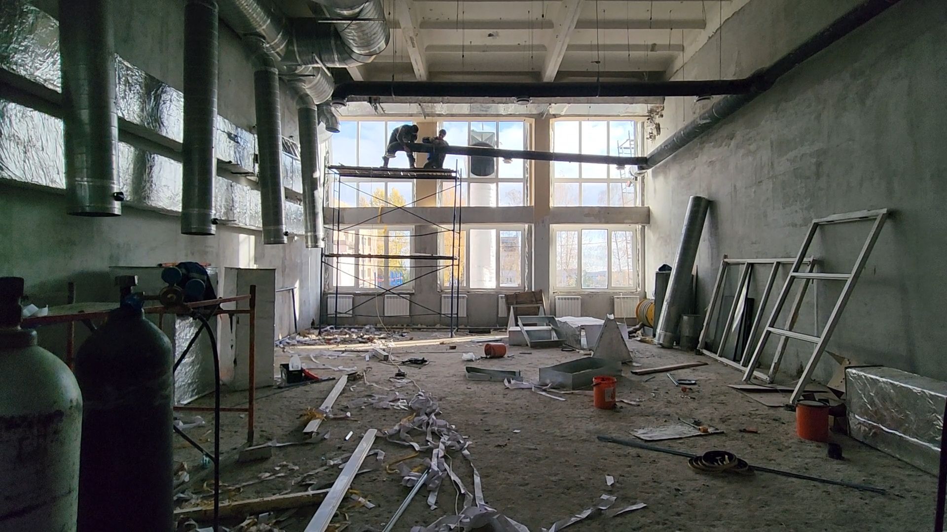 Бронницы, Ремонт автомобильно-дорожного колледжа, Ремонт мастерских в АДК, Капремонт мастерских колледжа,