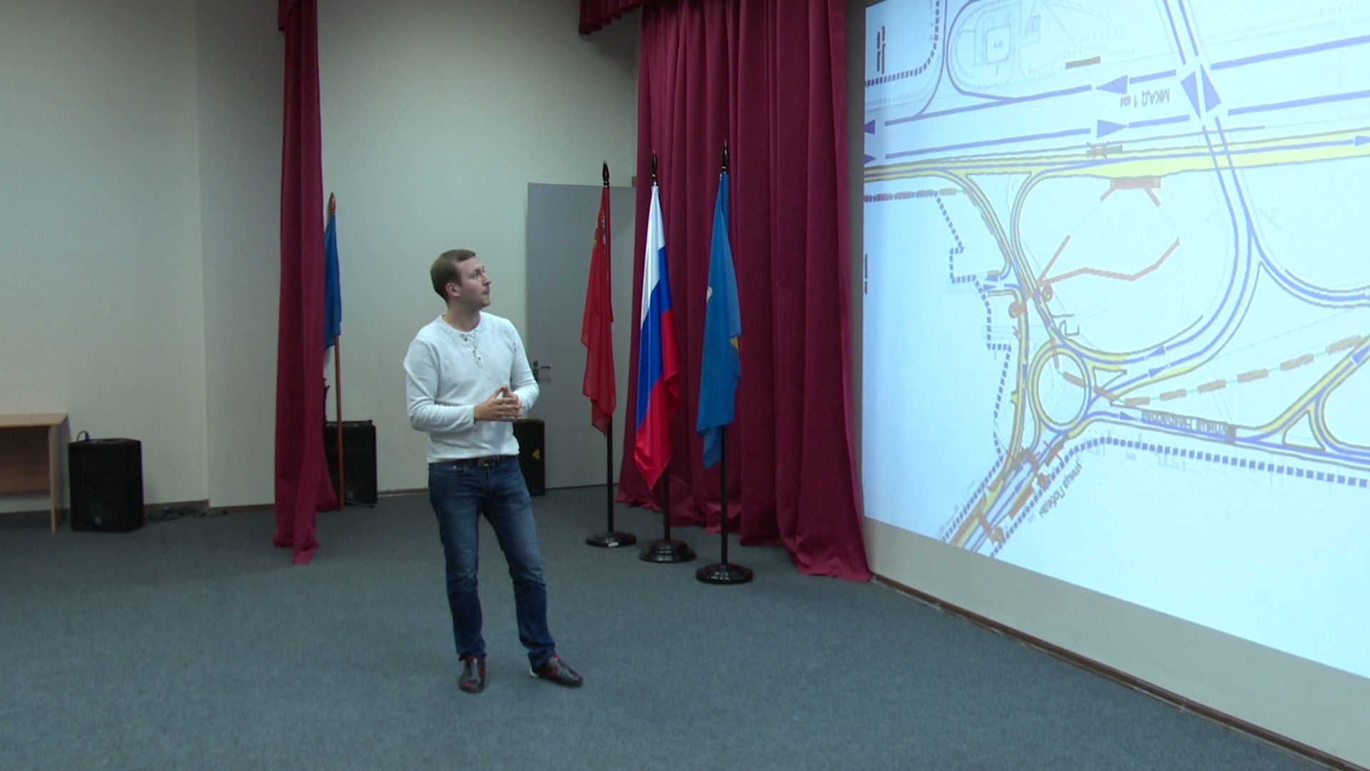 Реутов, МКАД, реконструкция, въезд в город, круговое движение, улица Победы, улица Некрасова, одностороннее движение, город меняется,