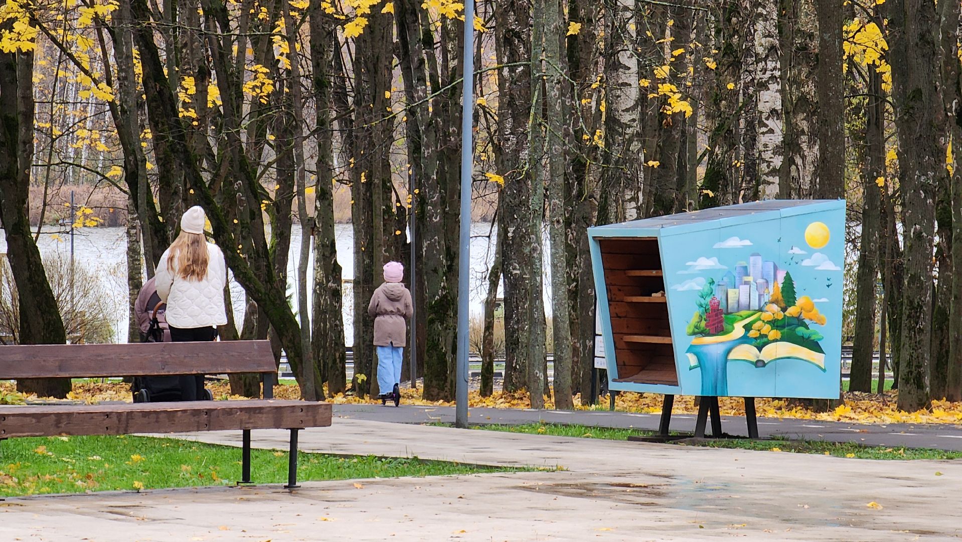 Солнечногорск, буккроссинг, городской парк, культура, достопримечательности,