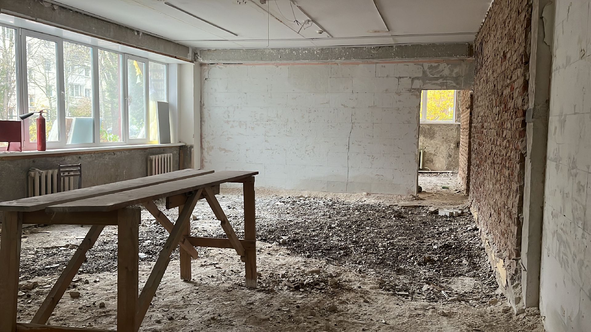 волоколамск, ремонт детского сада, капитальный ремонт, демонтажные работы,