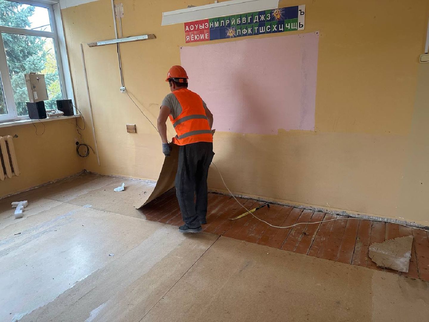ремонт в школе, капитальный ремонт,