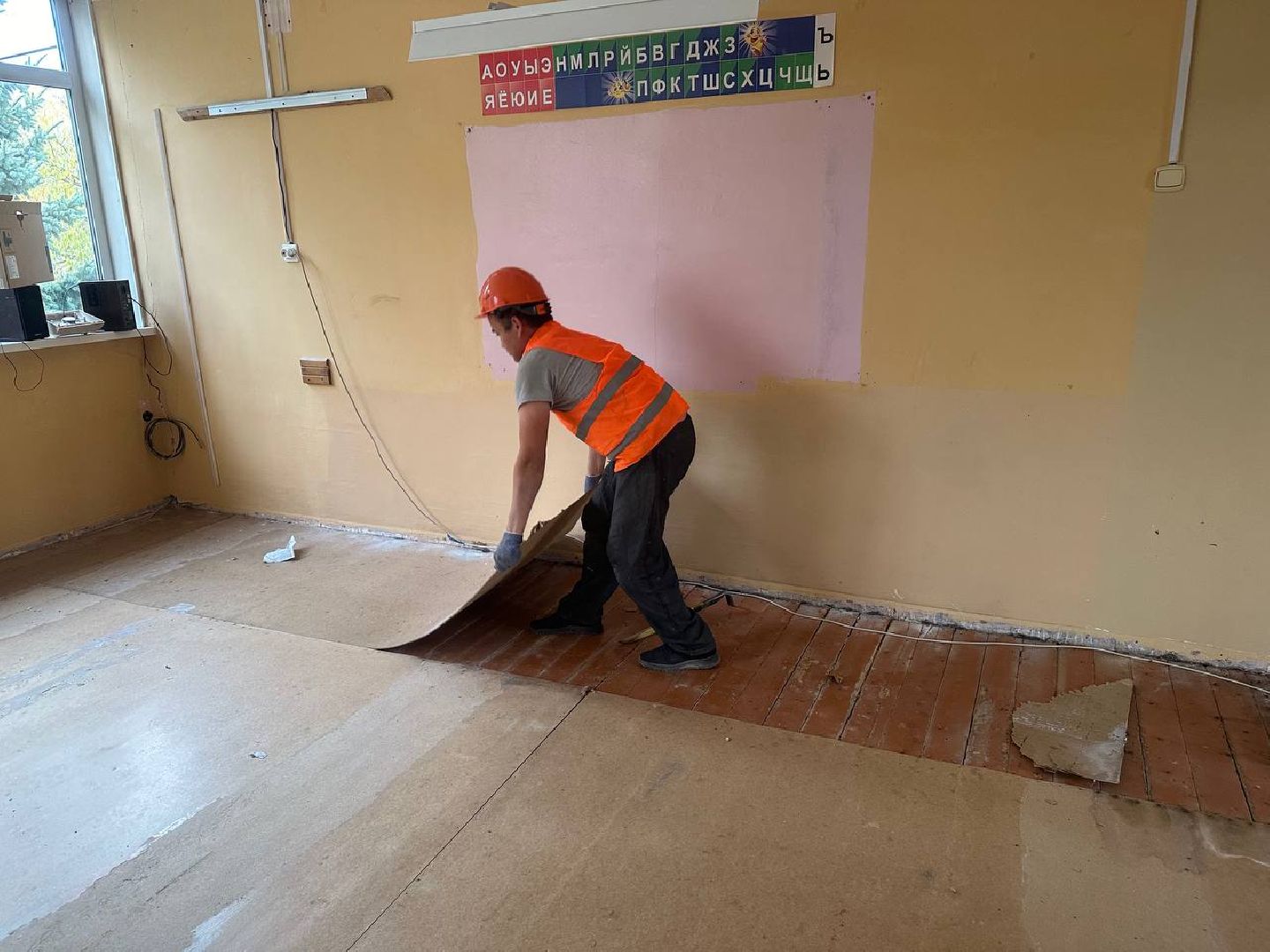 ремонт в школе, капитальный ремонт,