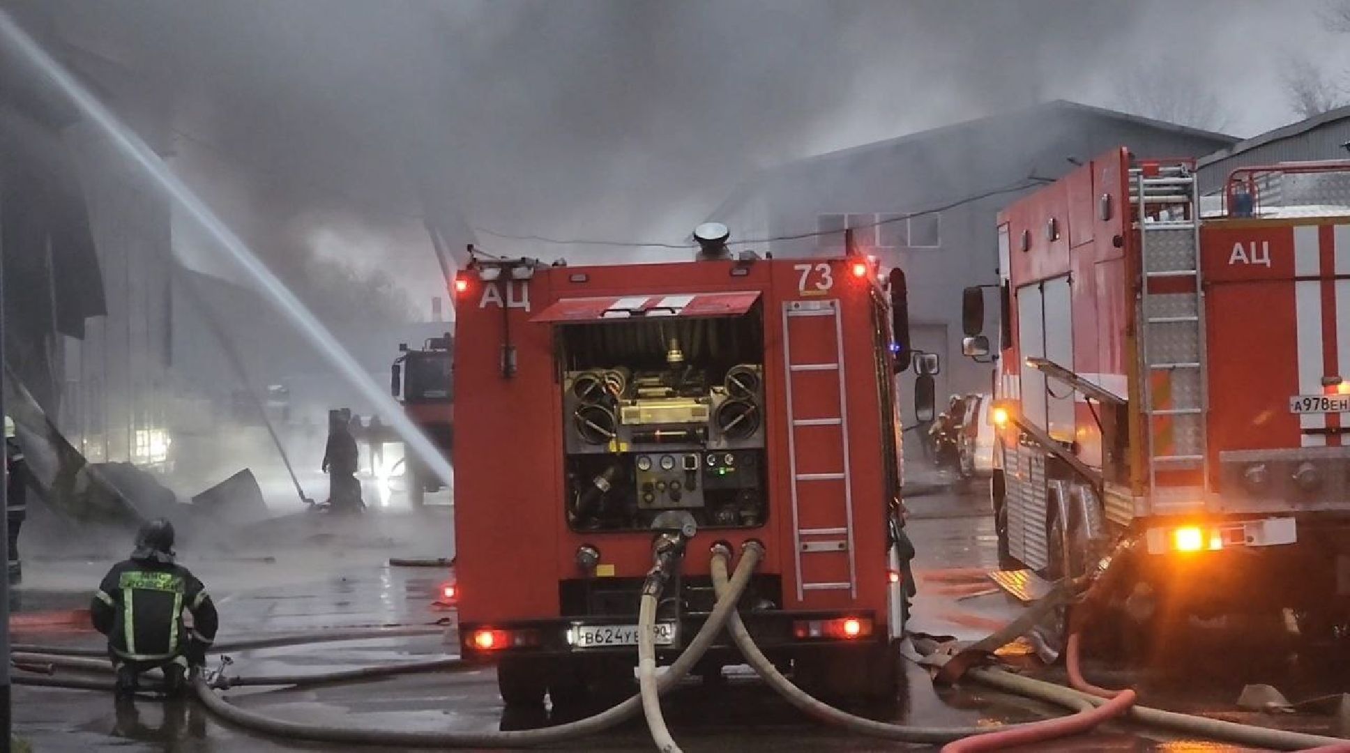 долгопрудный, пожар, склад, удобрения, мчс,