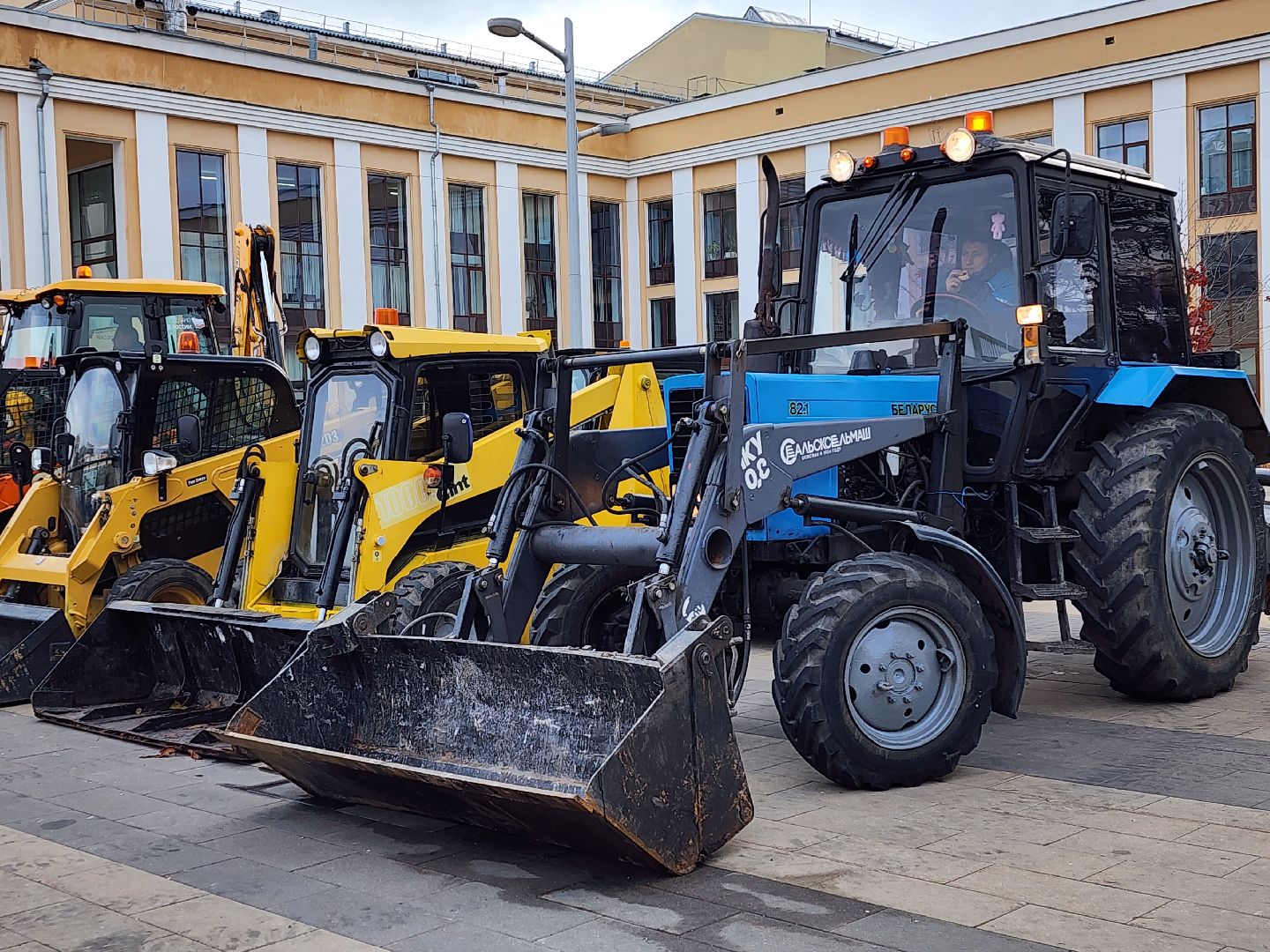 королёв, смотр техники, подготовка к зиме,