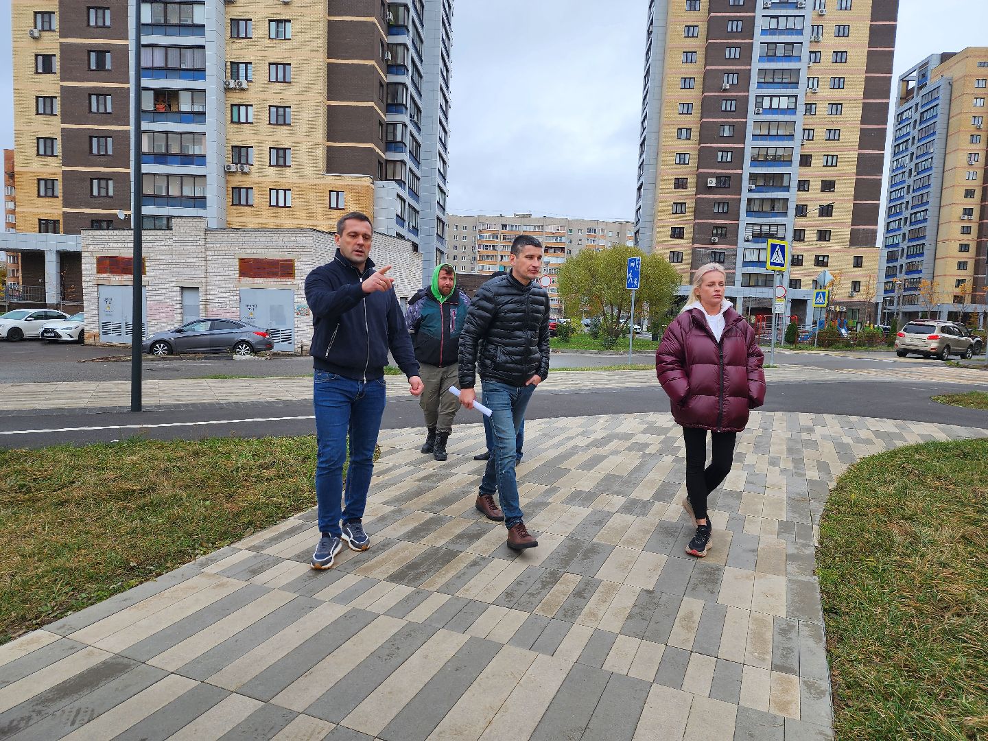 Дубна, Благоустройство, Новые деревья, Сквер,