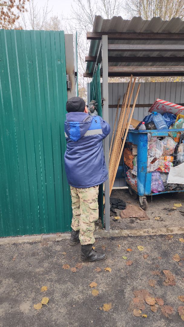 руза, модернизация контейнерных площадок, контейнерная площадка, рузский городской округ, экология, раздельный сбор мусора, московская область,