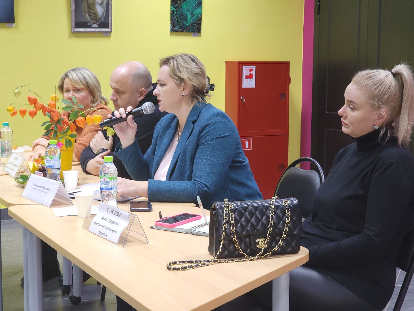 встреча с жителями, больница, главный врач, активное долголетие,