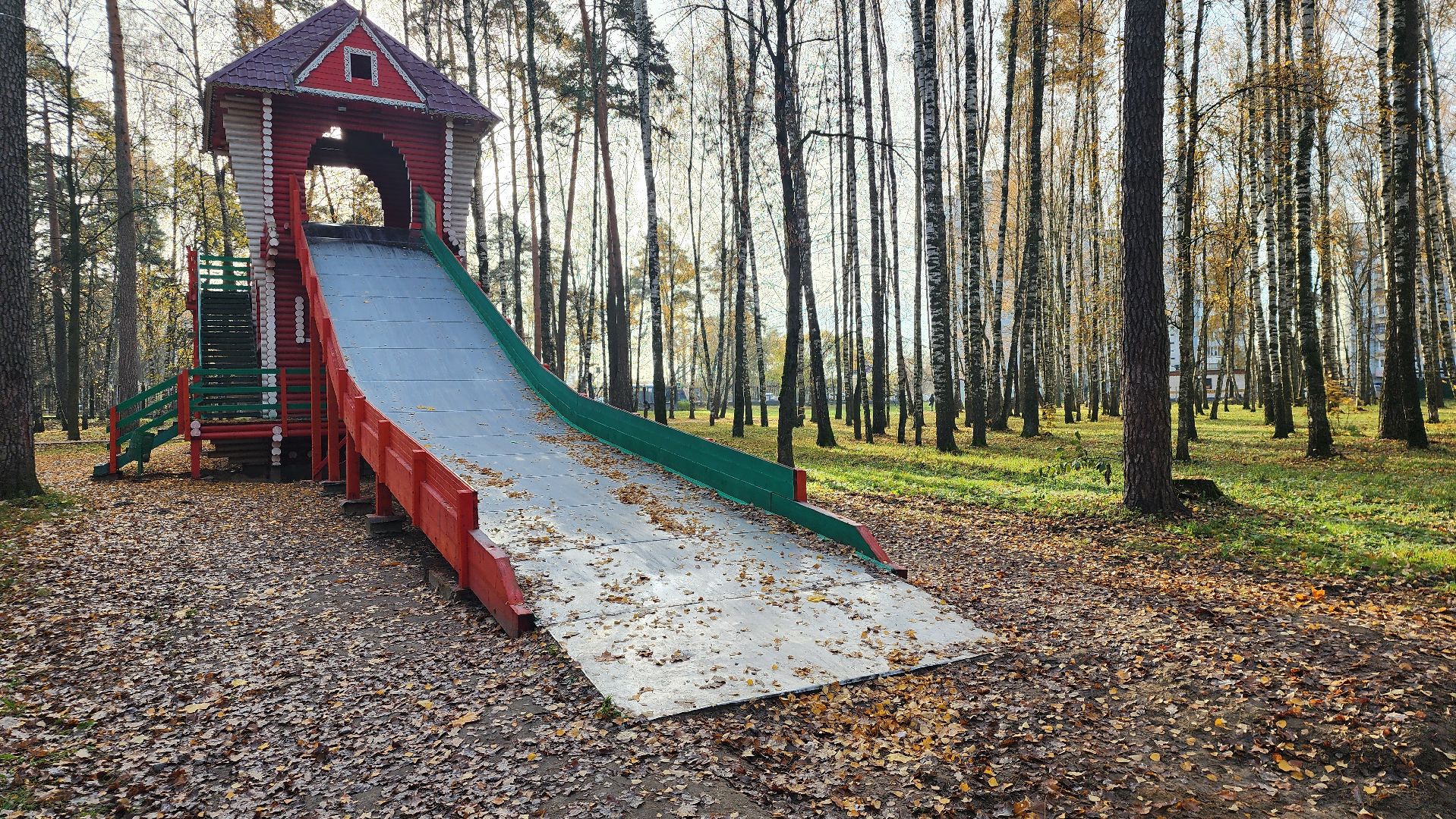 зимний сезон, парки Богородского округа, подготовка к зимнему сезону, Ногинск, Богородский городской округ,