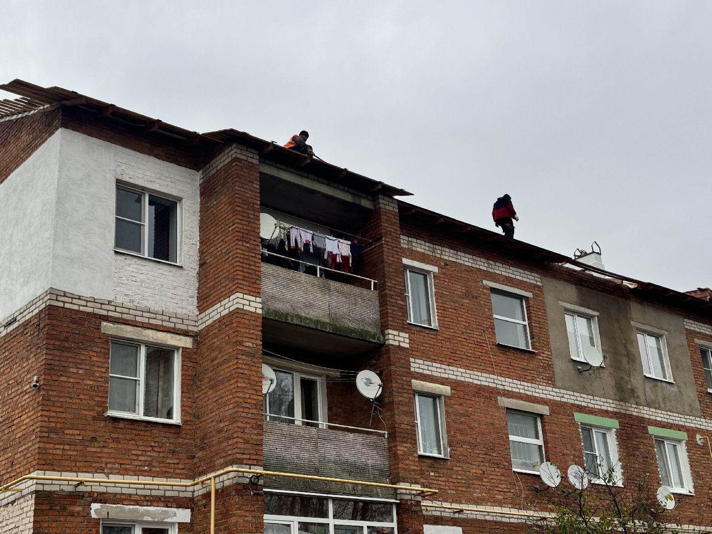 шаховская, ремонт кровли, ремонт отмостки,