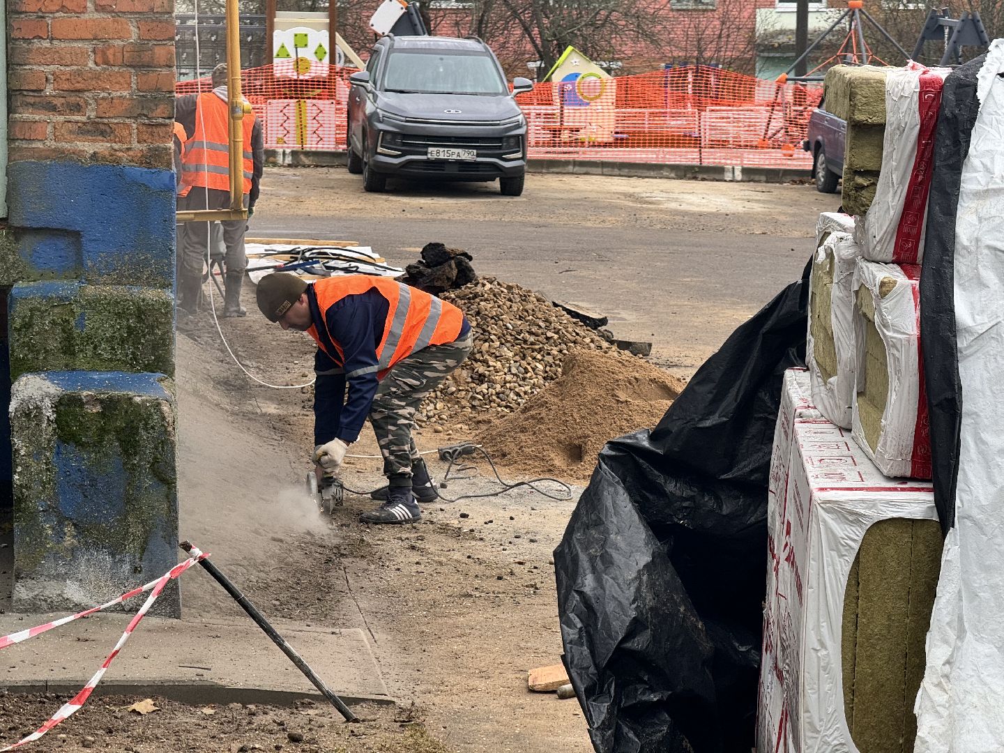 шаховская, ремонт кровли, ремонт отмостки,