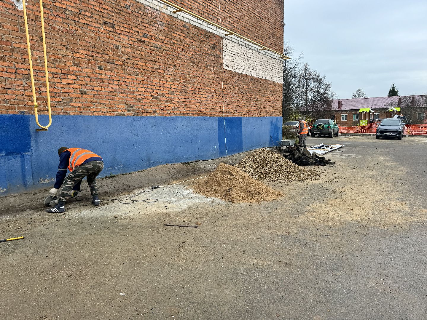 шаховская, ремонт кровли, ремонт отмостки,