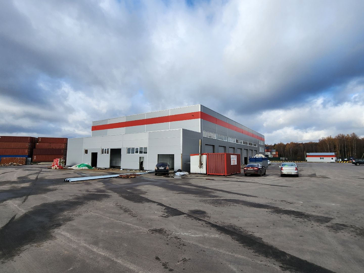 Чехов, деревня Кузьмино-Фильчаково, Сухой порт, терминально-логистический комплекс, станция технического обслуживания, большегрузные машины, строительство, монтаж инженерных сетей,