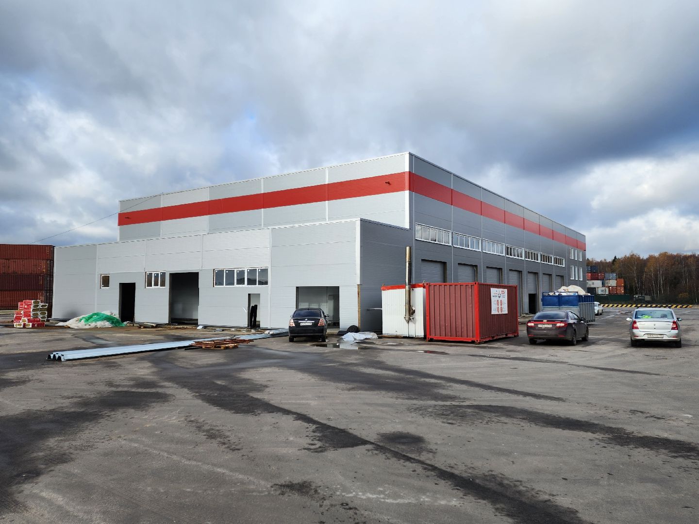 Чехов, деревня Кузьмино-Фильчаково, Сухой порт, терминально-логистический комплекс, станция технического обслуживания, большегрузные машины, строительство, монтаж инженерных сетей,