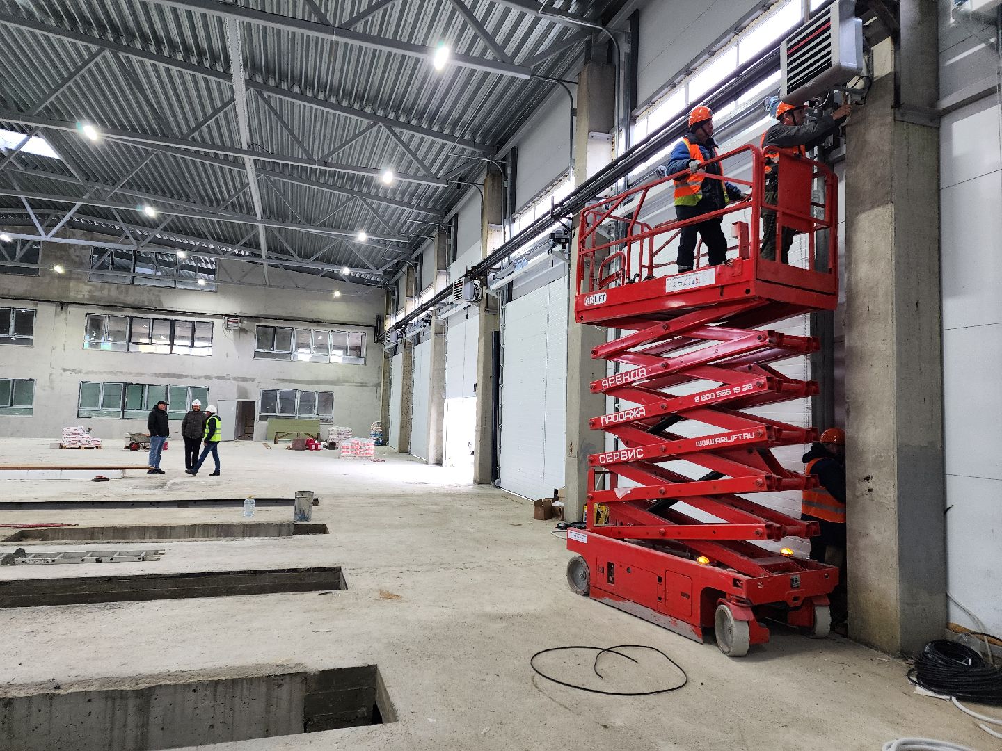 Чехов, деревня Кузьмино-Фильчаково, Сухой порт, терминально-логистический комплекс, станция технического обслуживания, большегрузные машины, строительство, монтаж инженерных сетей,