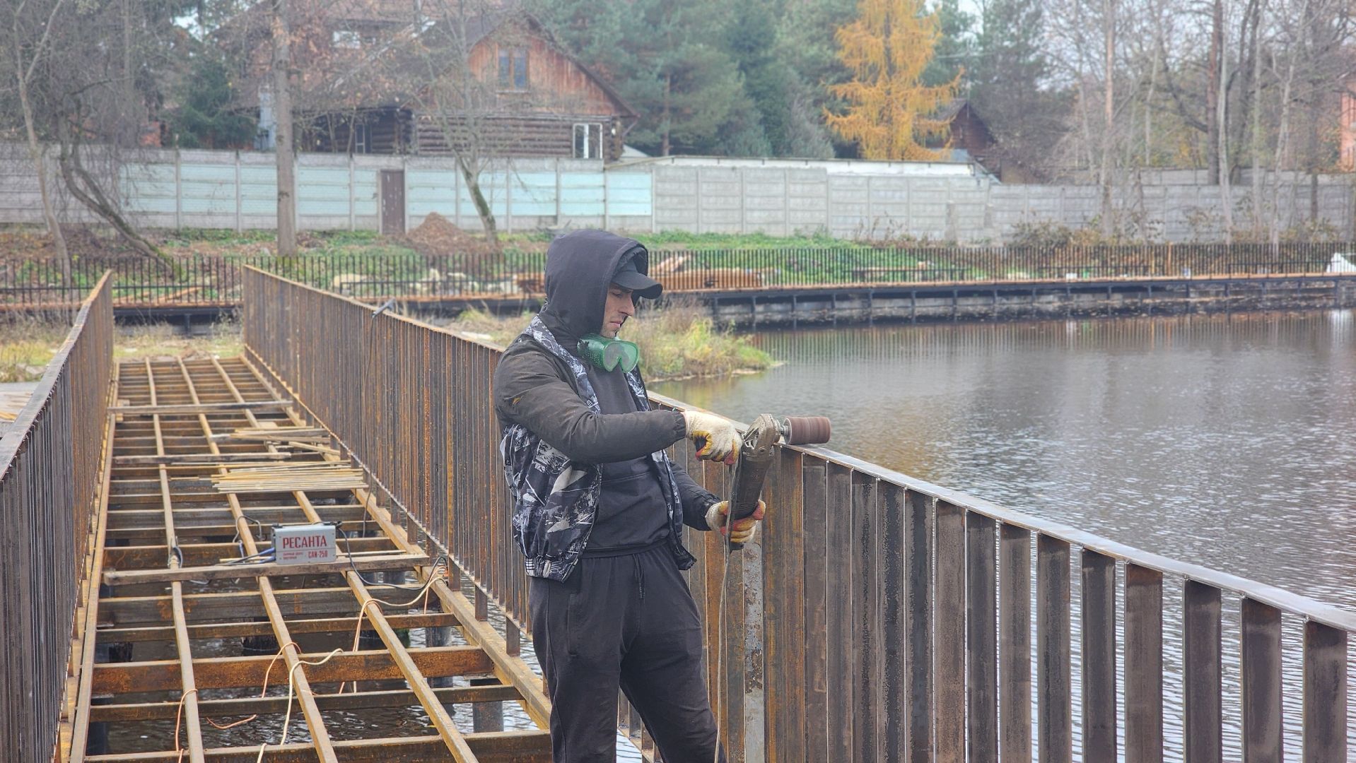 благоустройство, набережная, Лосино-Петровский,