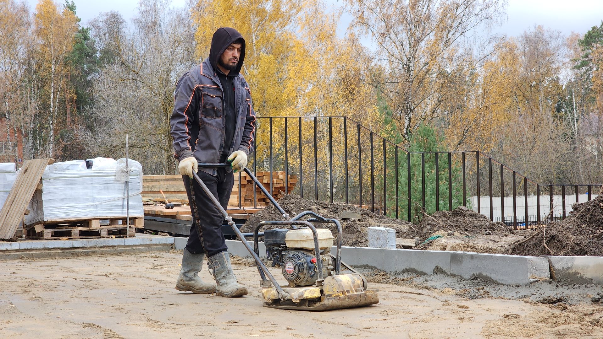 благоустройство, набережная, Лосино-Петровский,