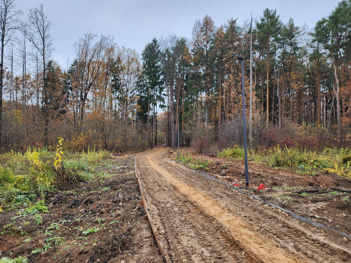 Одинцово, велодорожка, связь трех парков, освещение,