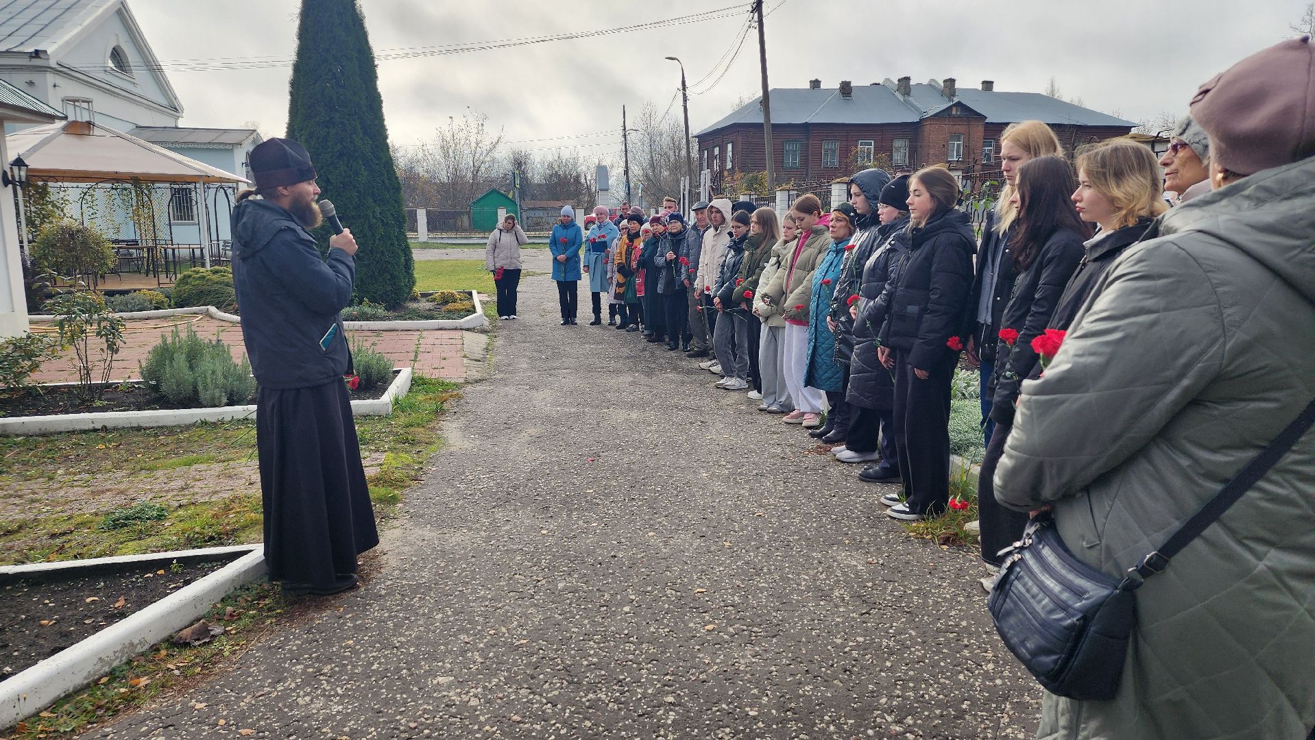 день памяти жертв политических репрессий, митинг, Рошаль, городской округ Шатура,