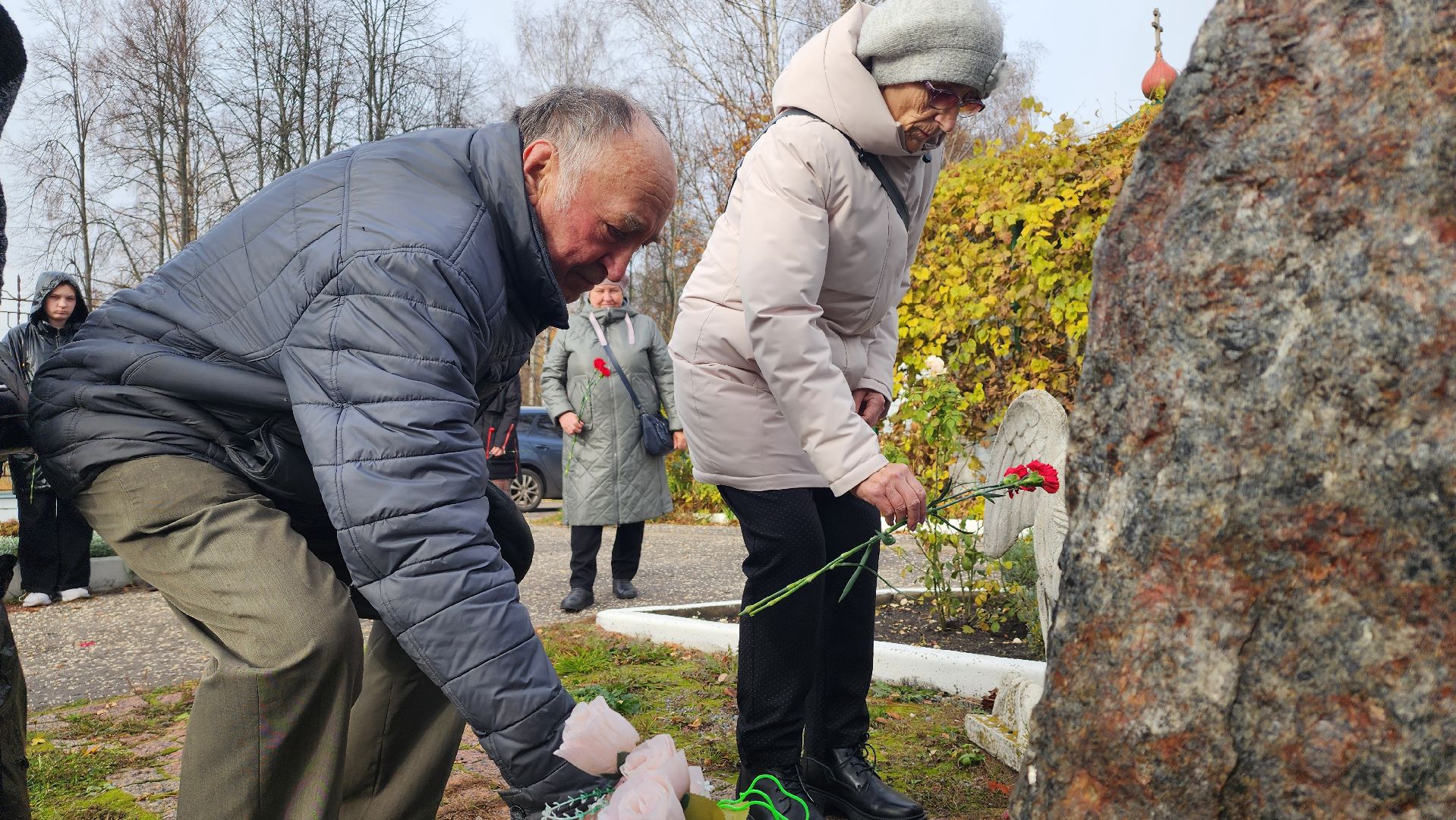 день памяти жертв политических репрессий, митинг, Рошаль, городской округ Шатура,