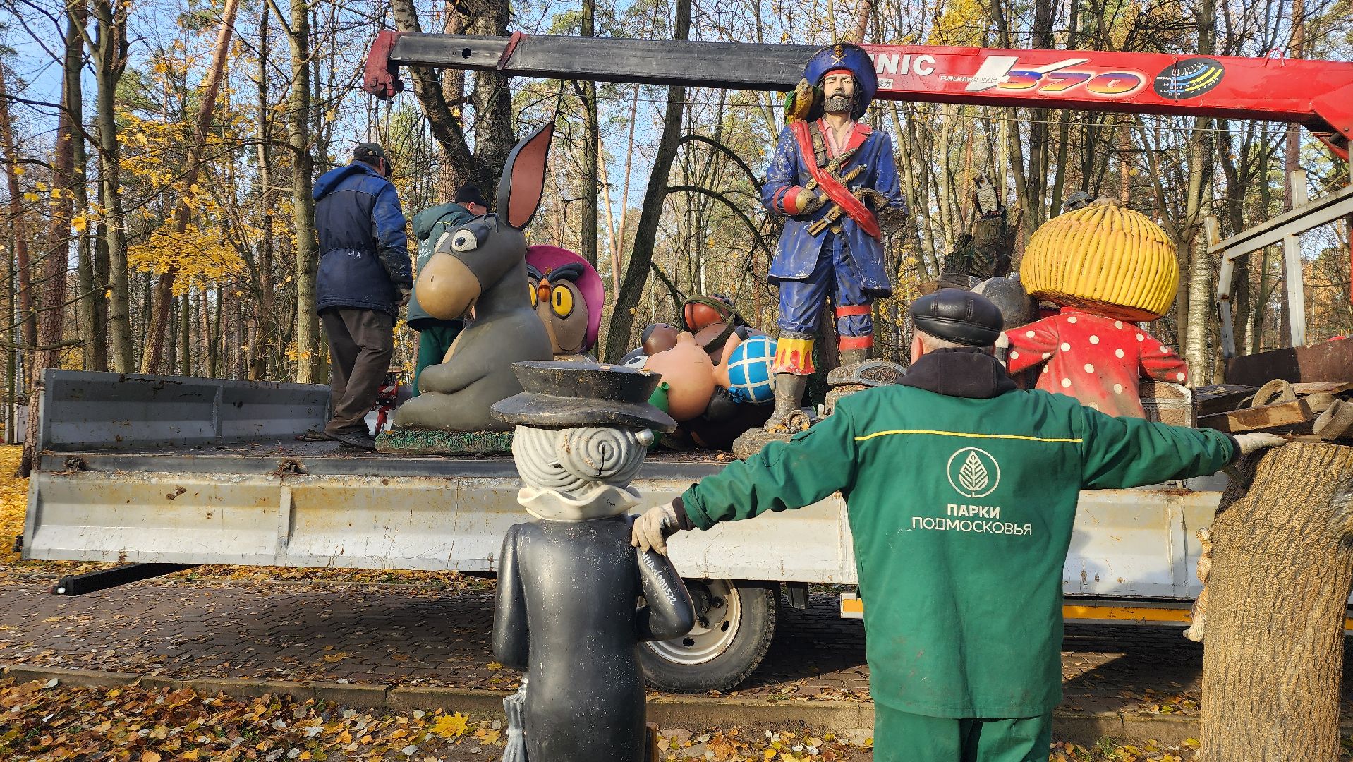 Аллея сказок, Центральный парк, обновление парка, Ногинск, Богородский городской округ,