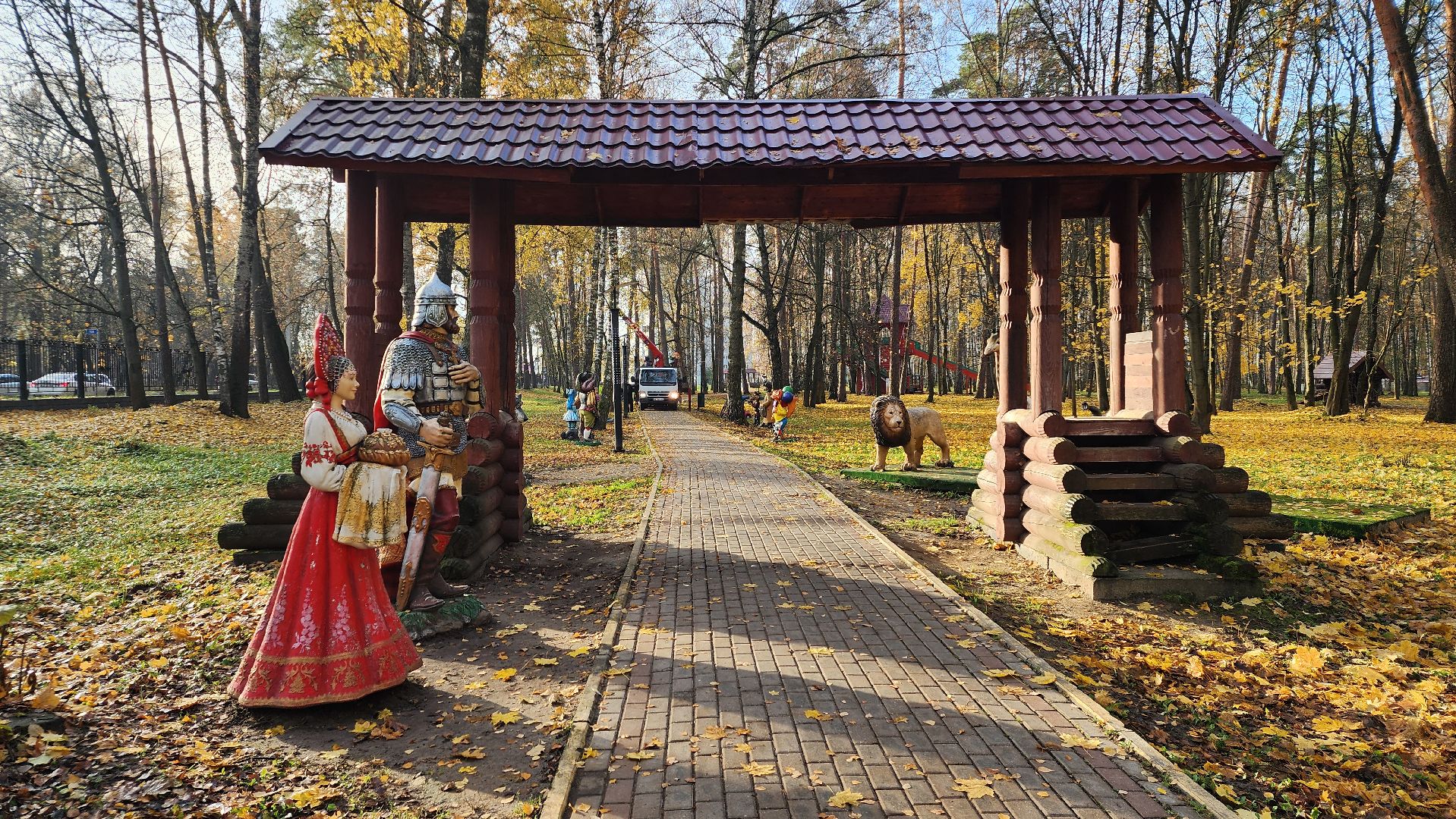 Аллея сказок, Центральный парк, обновление парка, Ногинск, Богородский городской округ,