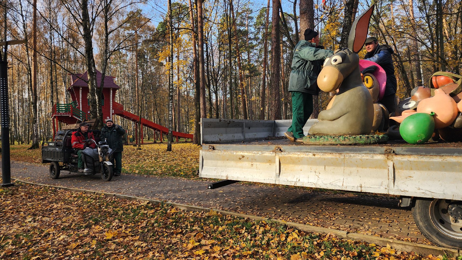 Аллея сказок, Центральный парк, обновление парка, Ногинск, Богородский городской округ,