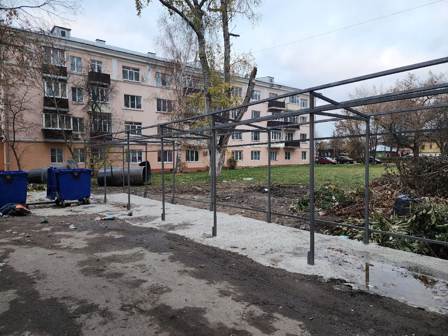 Коломна, жкх, модернизация контейнерных площадок, контейнерная площадка,