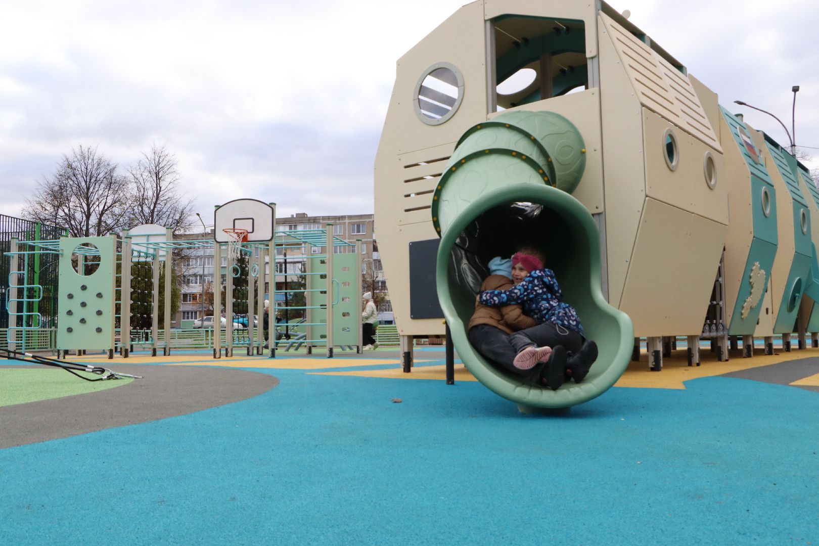 ДИП, Серебряные Пруды, благоустройство, детска игровая площадка, вертикалки,