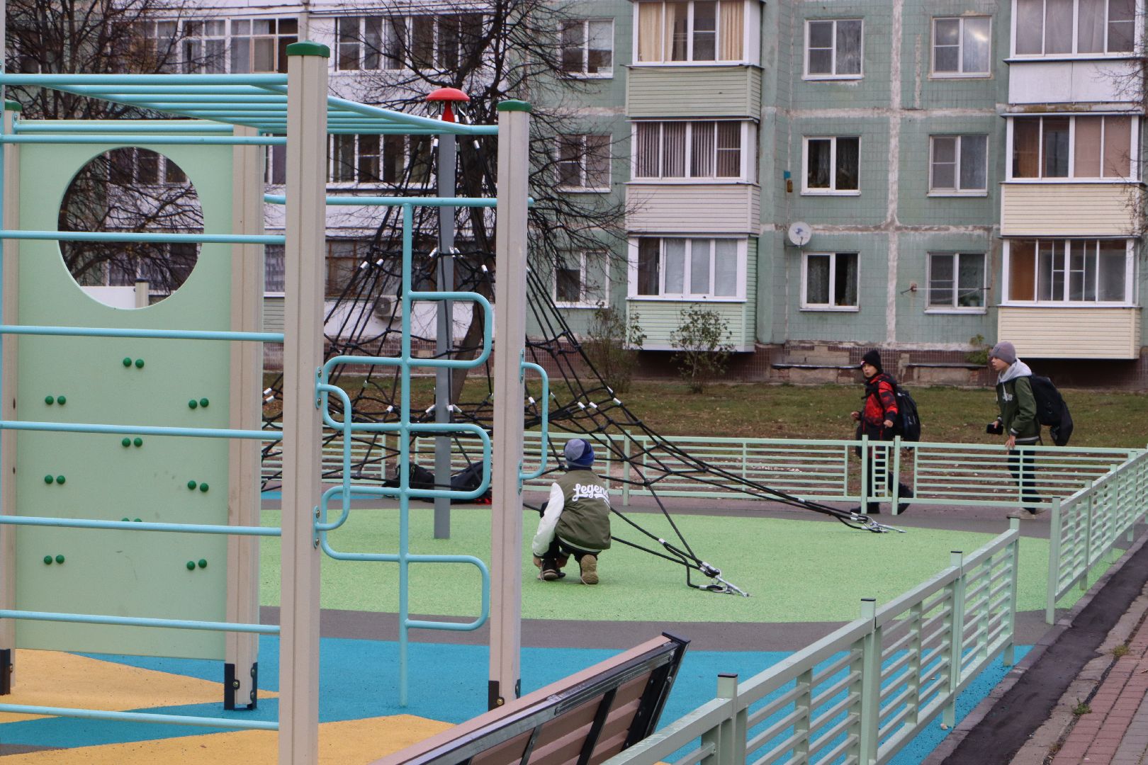 ДИП, Серебряные Пруды, благоустройство, детска игровая площадка, вертикалки,