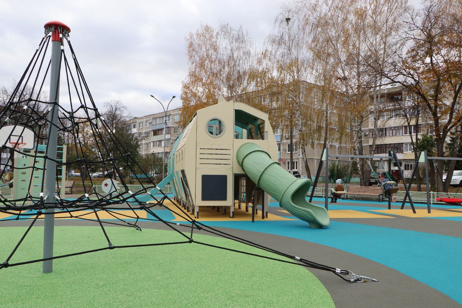 ДИП, Серебряные Пруды, благоустройство, детска игровая площадка, вертикалки,